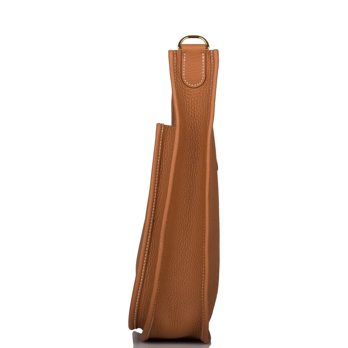 Hermes Gold Clemence Evelyne III PM Bag Gold Hardware BagAg