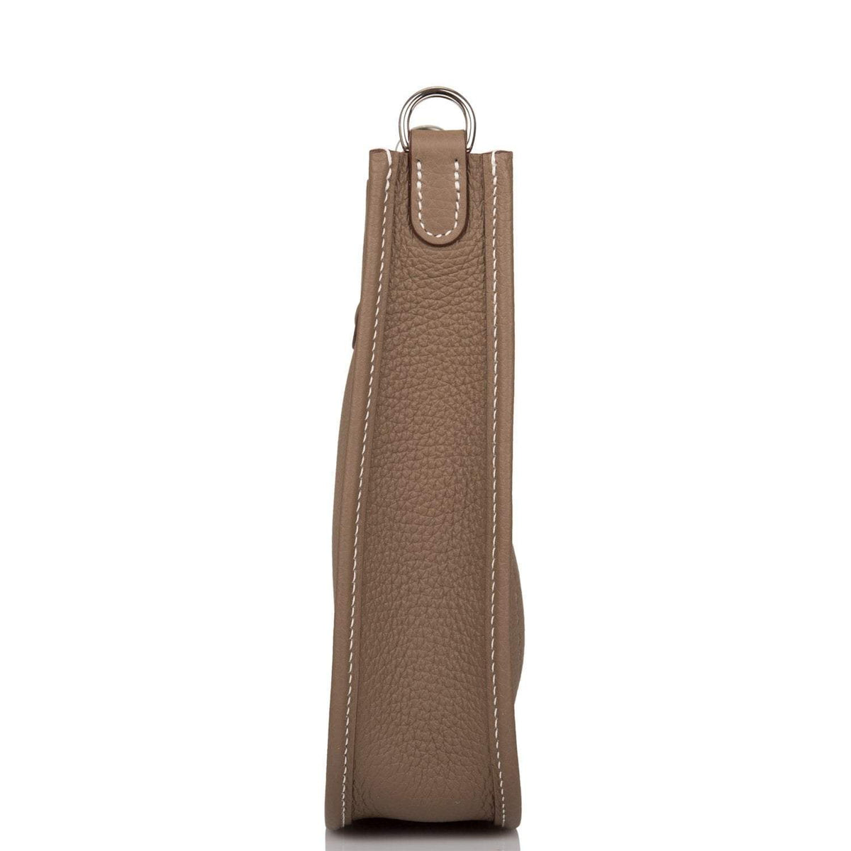 Hermes Evelyne TPM Etoupe Clemence Bag Palladium Hardware Hermes