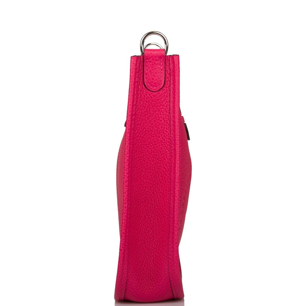 Hermes Rose Mexico Clemence Evelyne TPM Bag Palladium Hardware Hermes