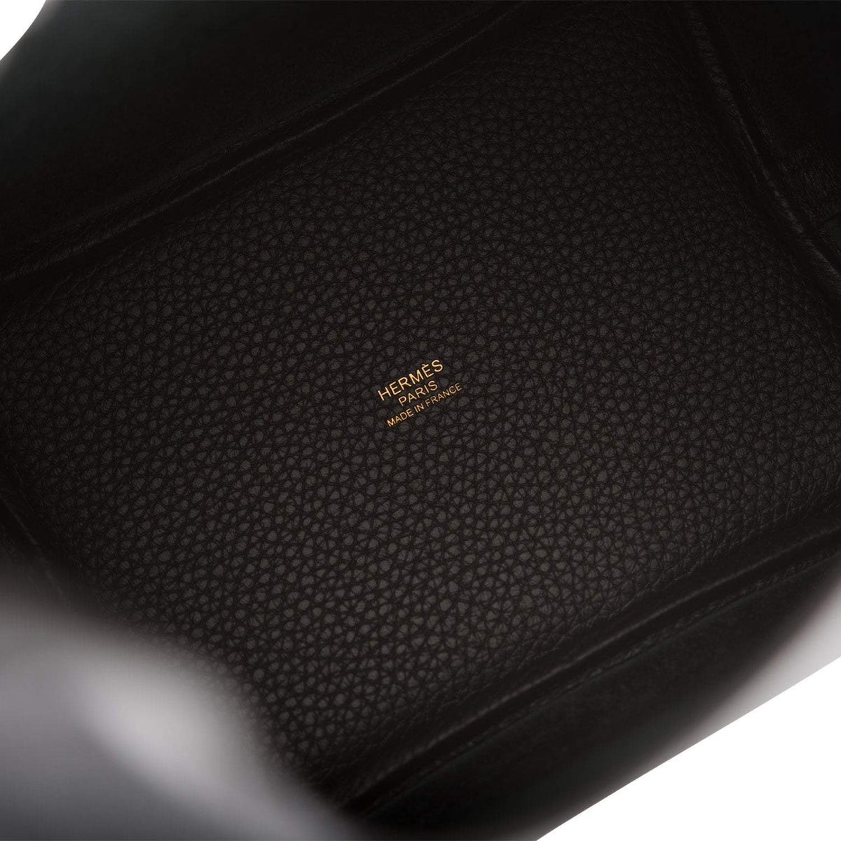 Hermes Black Clemence Picotin Lock 18cm Gold Hardware Hermes
