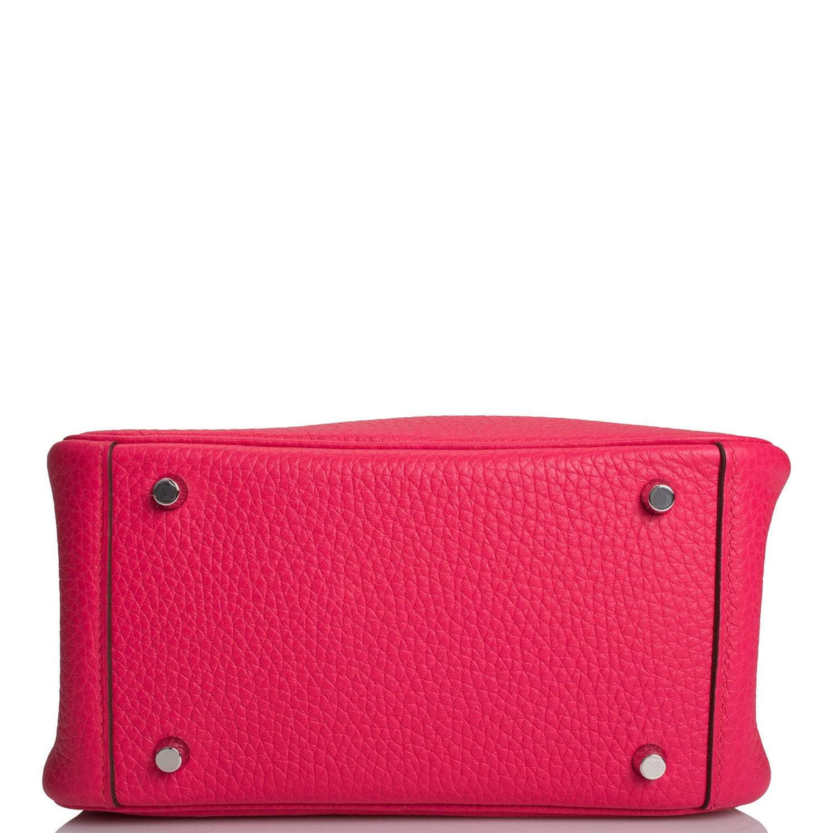 Hermes Rose Extreme Clemence Mini Lindy Palladium Hardware Hermes