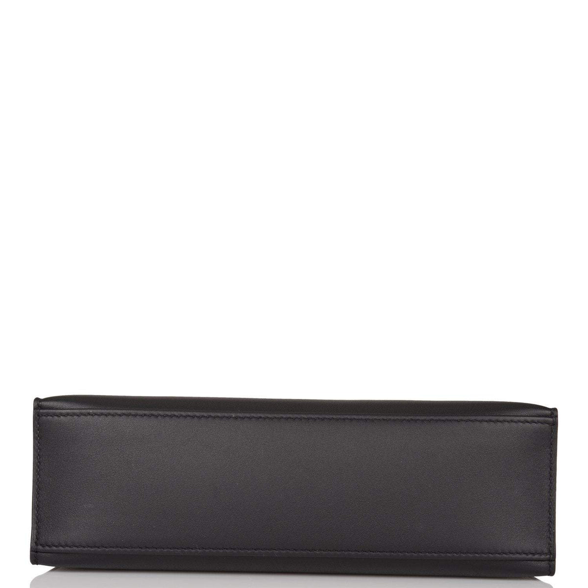 Hermes Black Swift Mini Kelly Pochette Rose Gold Hardware Hermes