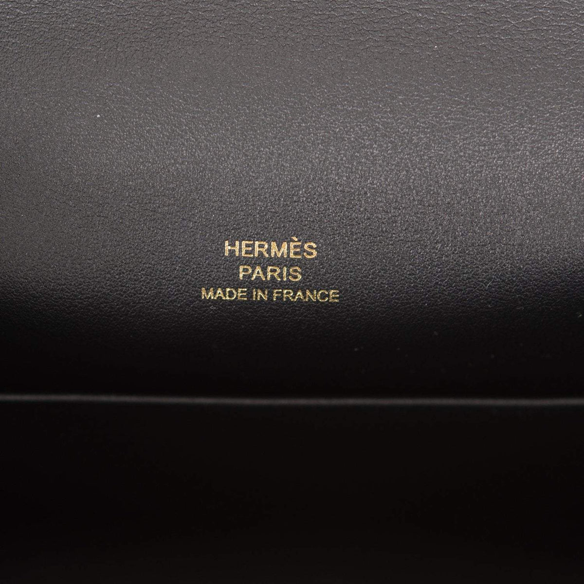 Hermes Black Swift Mini Kelly Pochette Rose Gold Hardware Hermes