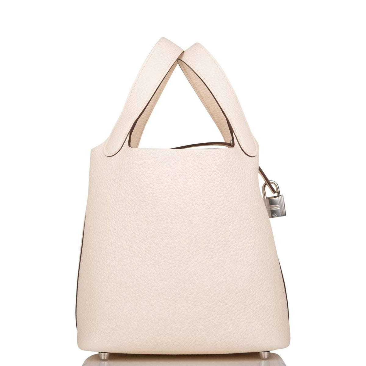 Hermes Nata Clemence Picotin Lock 18cm Palladium Hardware BagAg