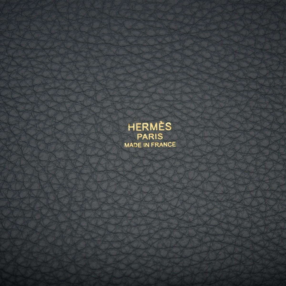 Hermes Bleu Orage Clemence Picotin Lock 18cm Gold Hardware Hermes