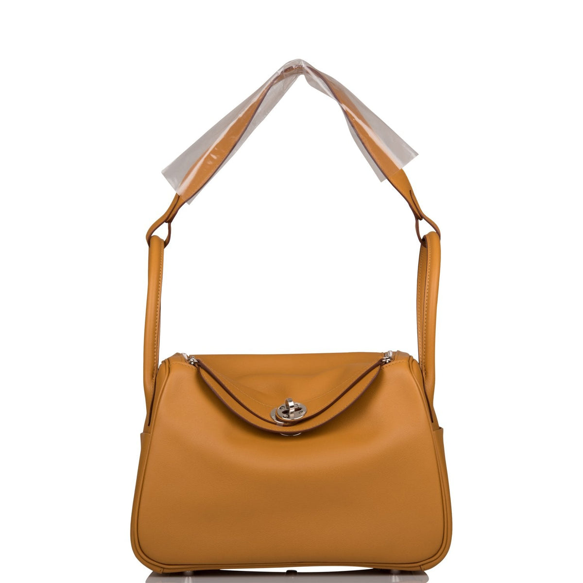 Hermes Sesame Verso Swift Lindy 26cm Palladium Hardware BagAg