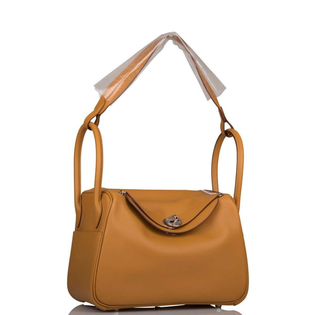 Hermes Sesame Verso Swift Lindy 26cm Palladium Hardware BagAg