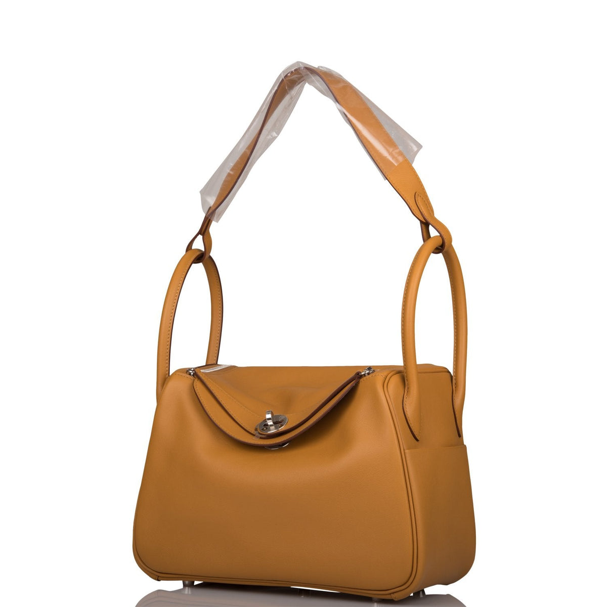 Hermes Sesame Verso Swift Lindy 26cm Palladium Hardware BagAg