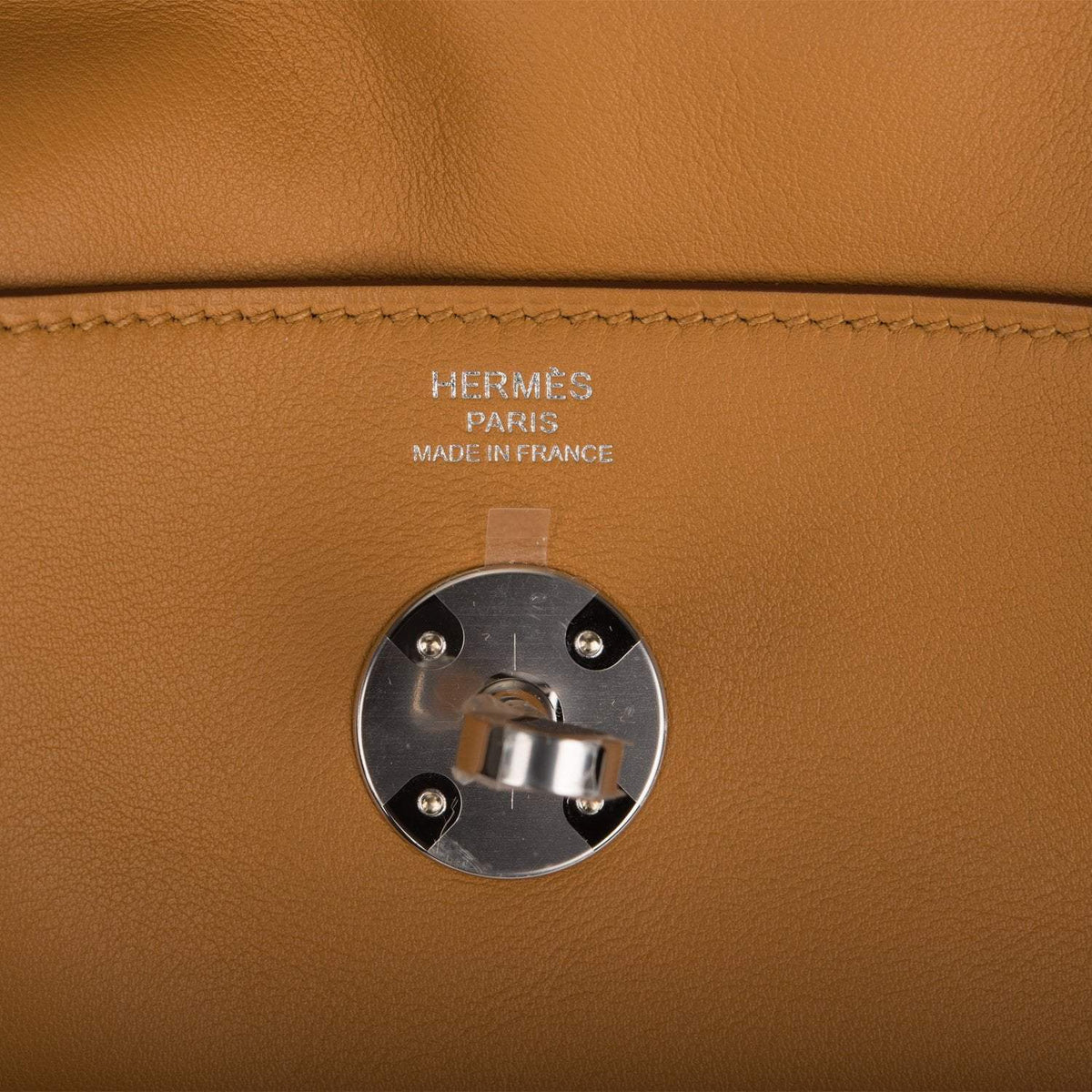 Hermes Sesame Verso Swift Lindy 26cm Palladium Hardware BagAg