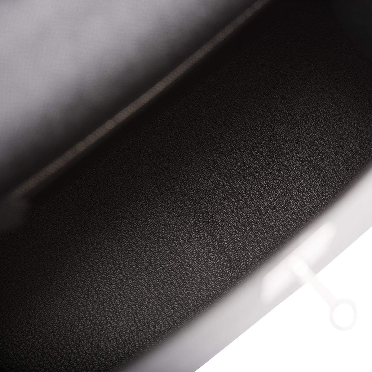 Hermes Black Epsom Sellier Kelly 28cm Palladium Hardware Hermes