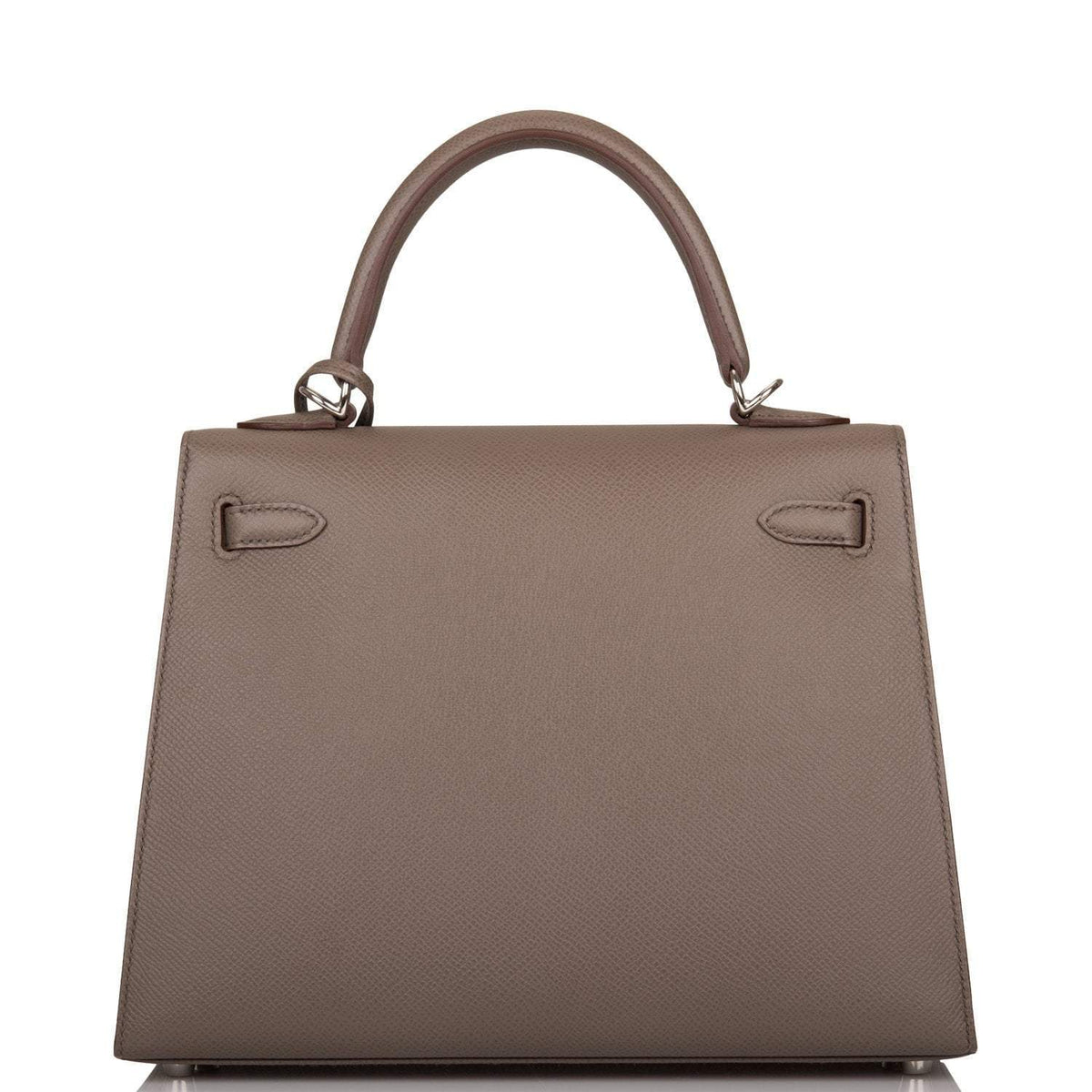 Hermes Etain Epsom Sellier Kelly 25cm Palladium Hardware BagAg