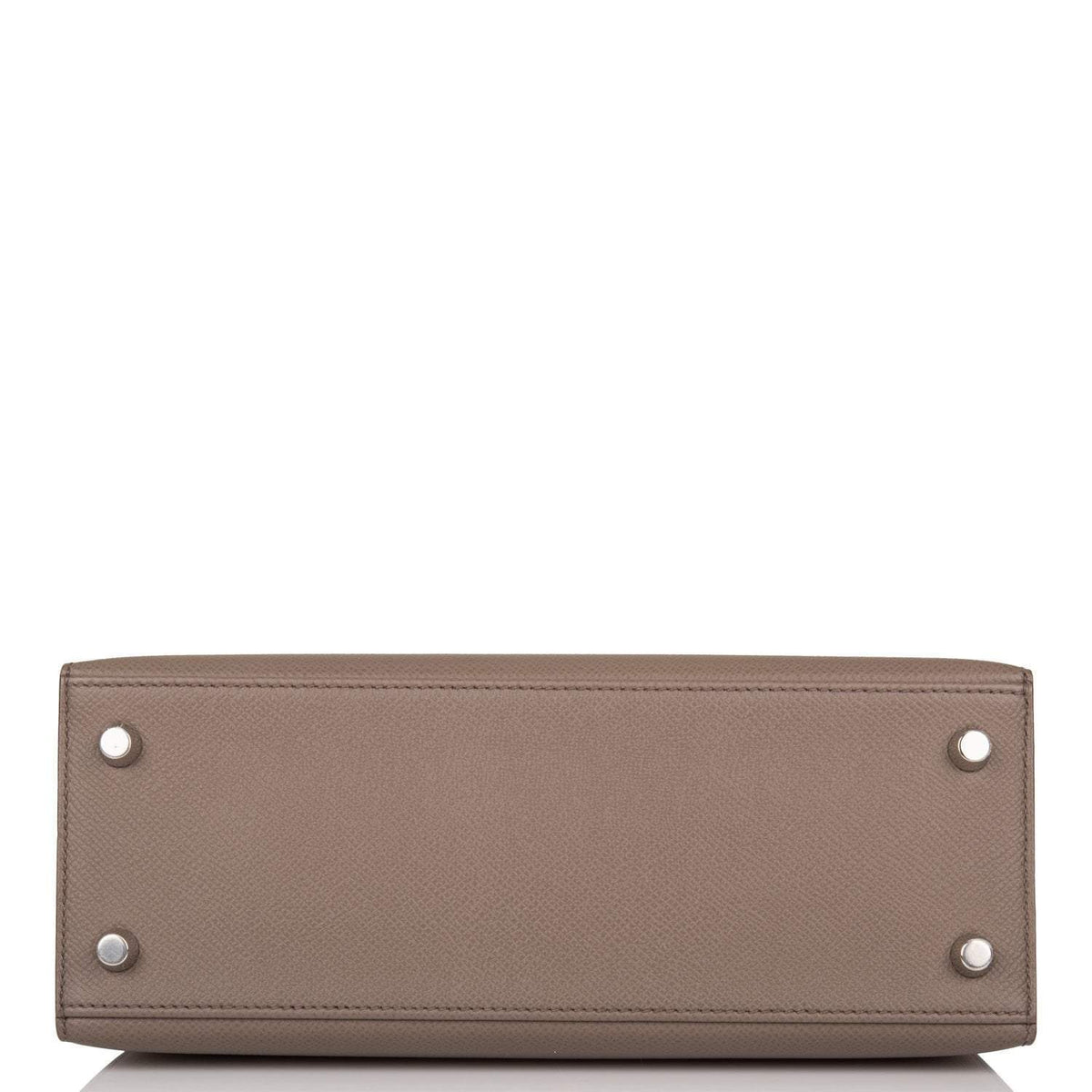 Hermes Etain Epsom Sellier Kelly 25cm Palladium Hardware BagAg
