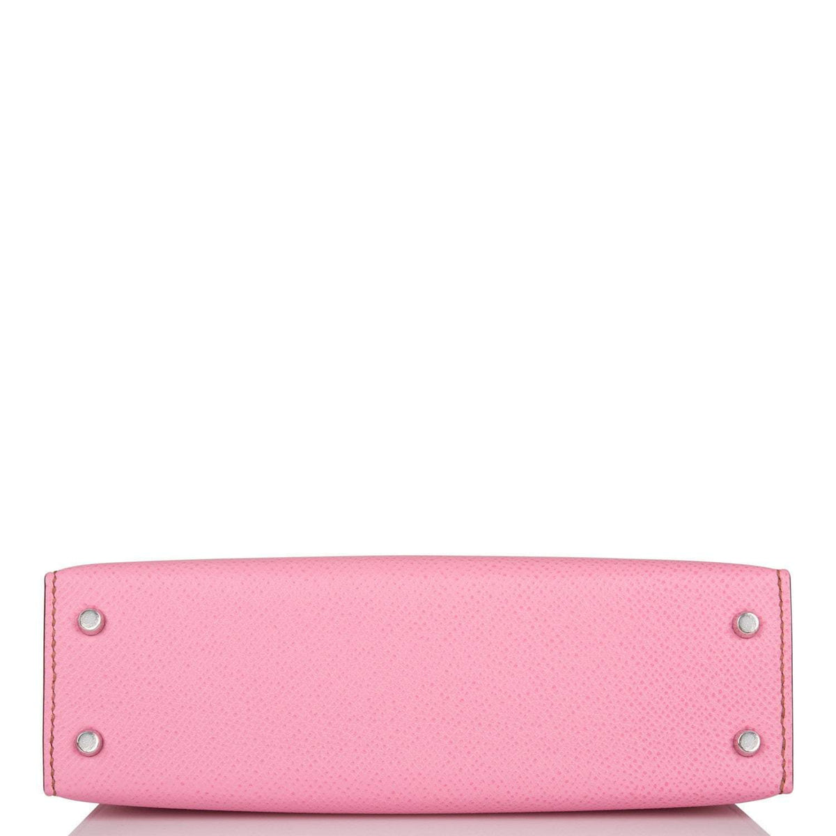 Hermes Bubblegum 5p Epsom Sellier Kelly 20cm Palladium Hardware BagAg