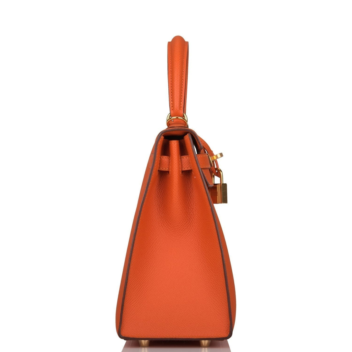 Hermes Feu Epsom Sellier Kelly 25cm Gold Hardware BagAg