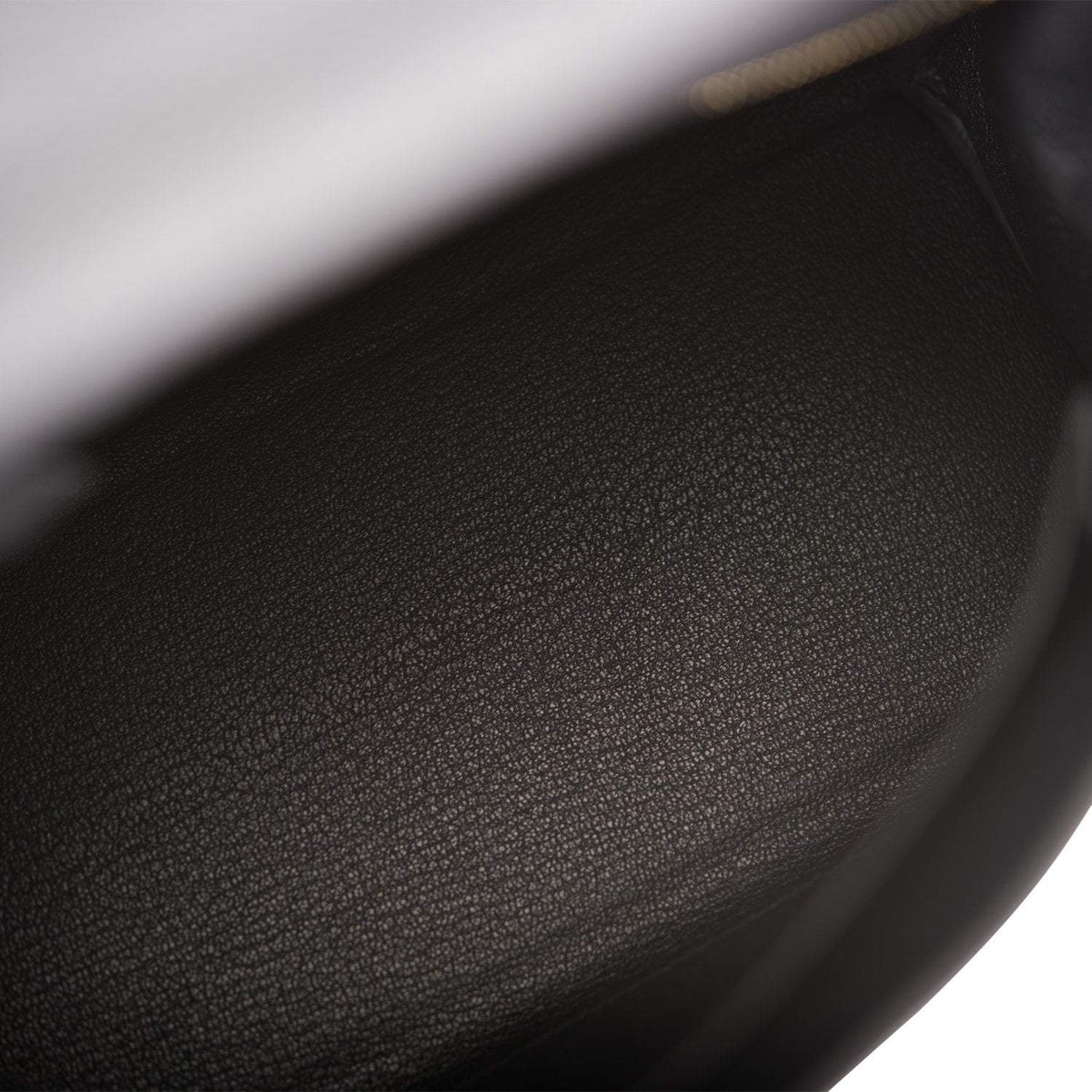 Hermes Black Togo Retourne Kelly 25cm Gold Hardware