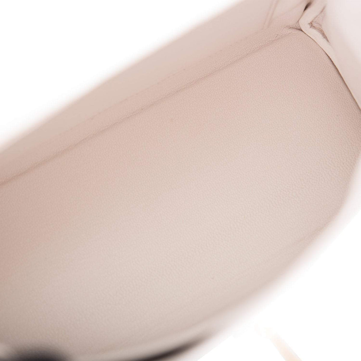 Hermes Horseshoe Stamp (HSS) Bi-Color White and Trench Clemence Retourne Kelly 25cm Gold Hardware BagAg