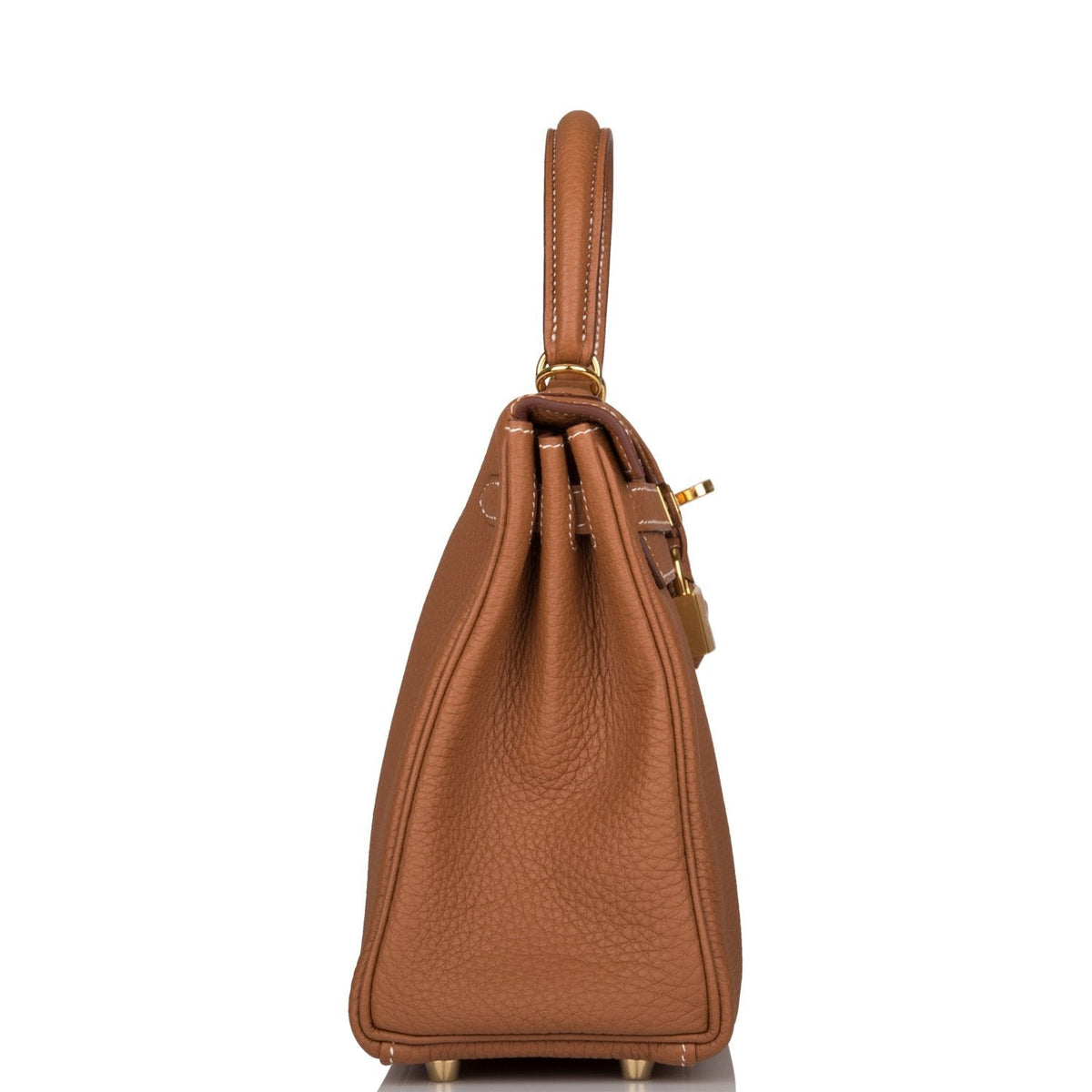 Hermes Gold Togo Retourne Kelly 25cm Gold Hardware Hermes