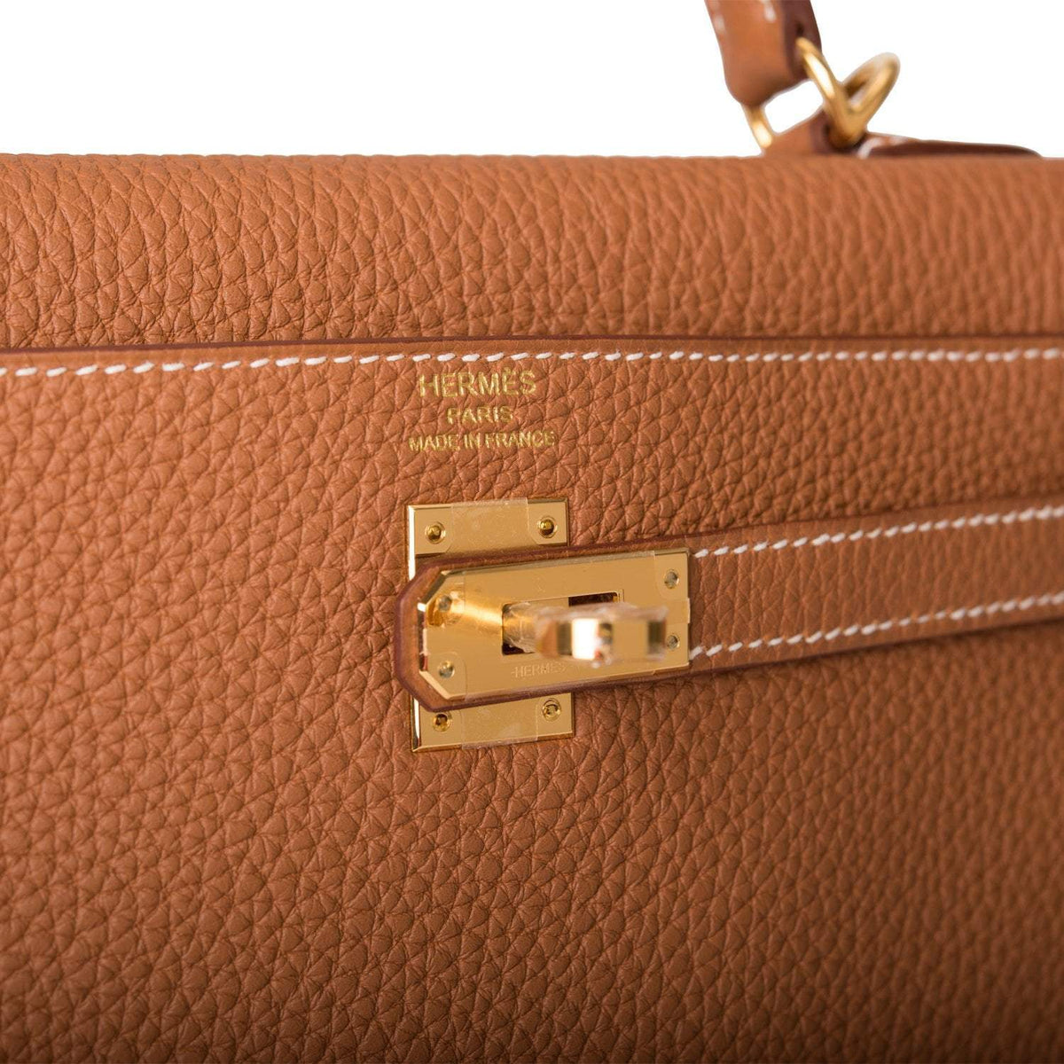 Hermes Gold Togo Retourne Kelly 25cm Gold Hardware Hermes