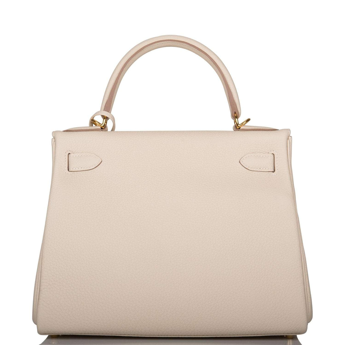 Hermes Craie Togo Retourne Kelly 28cm Gold Hardware BagAg
