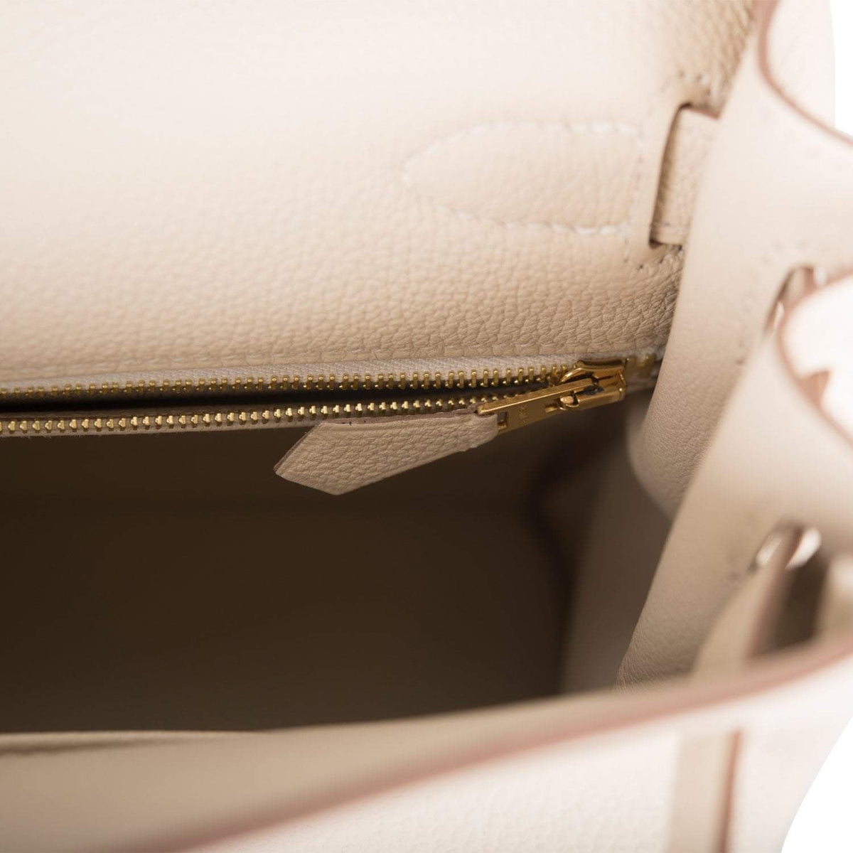 Hermes Craie Togo Retourne Kelly 28cm Gold Hardware BagAg
