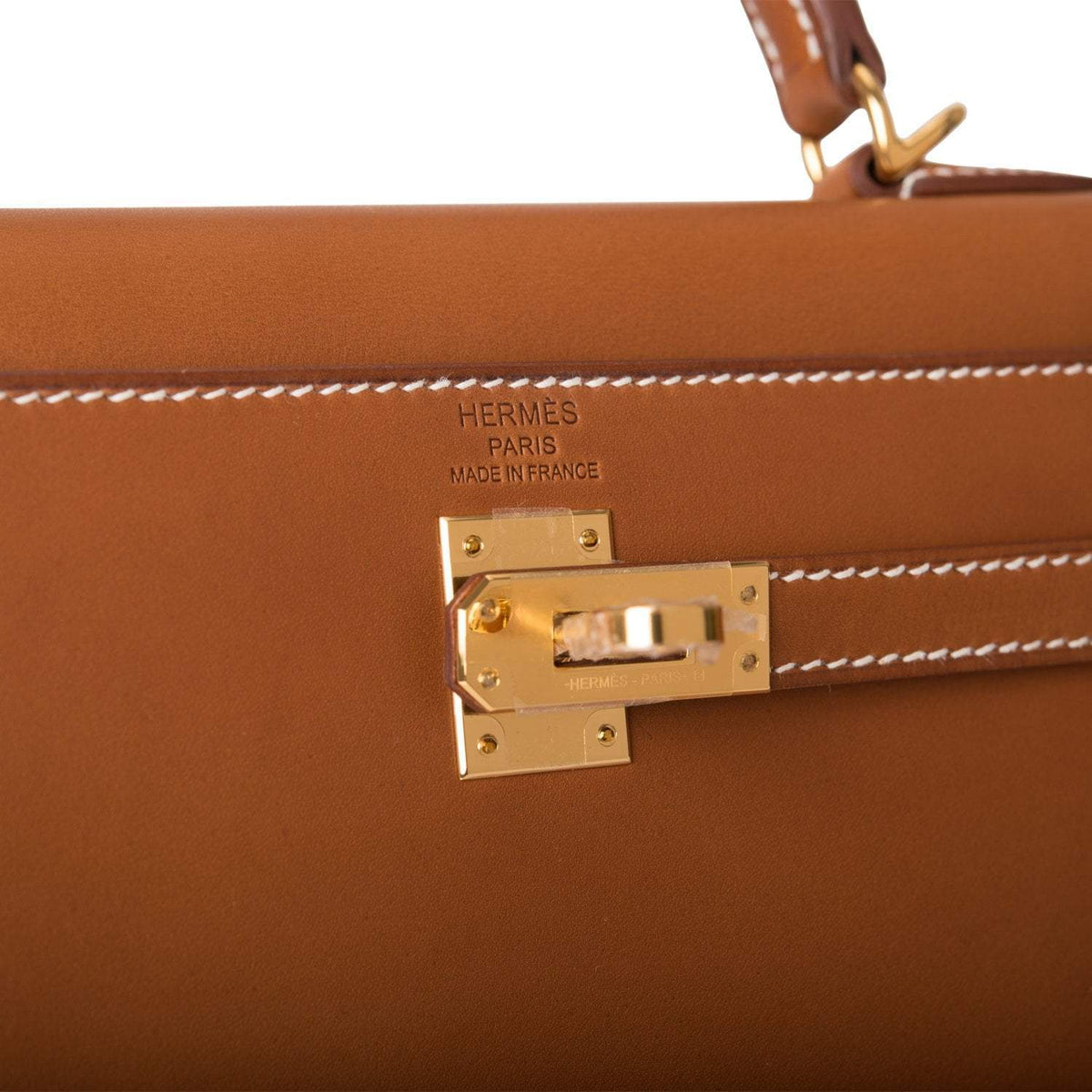 Hermes Kelly Sellier 25 Fauve Barenia Gold Hardware Hermes