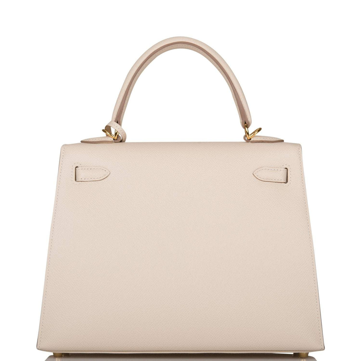 Hermes Kelly Sellier 25cm Craie Epsom Gold Hardware Hermes