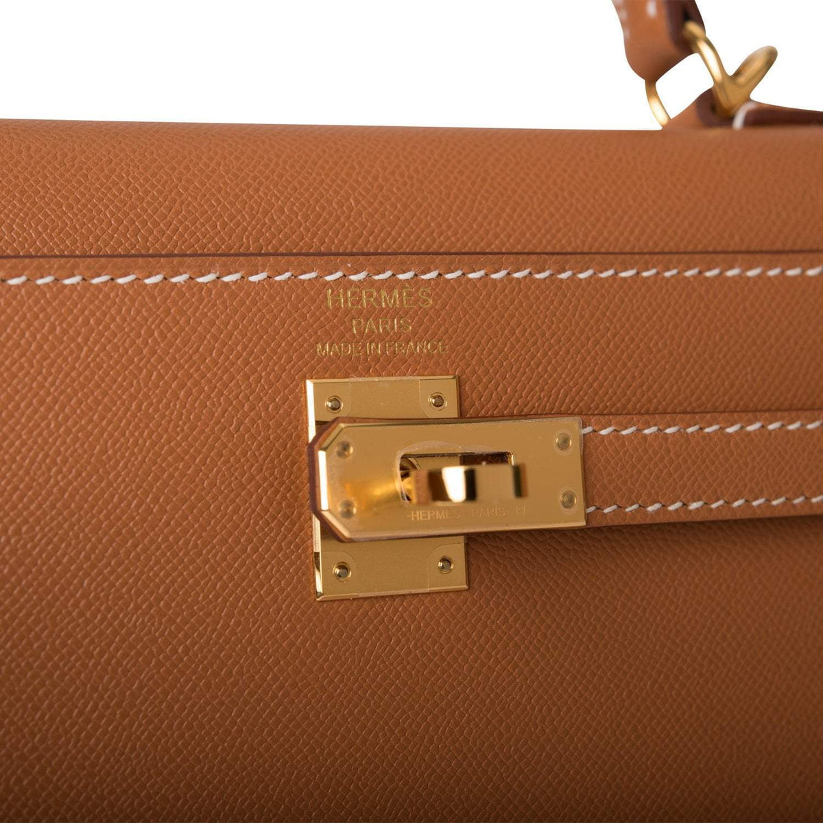 Hermes Kelly Sellier 25 Gold Epsom Gold Hardware Hermes