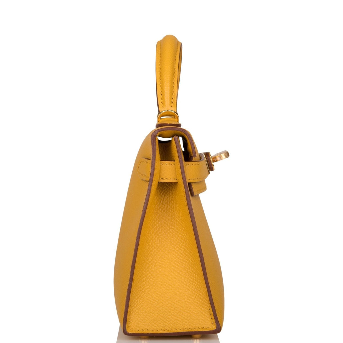Hermes Kelly Sellier 20 Jaune Ambre Epsom Gold Hardware Hermes