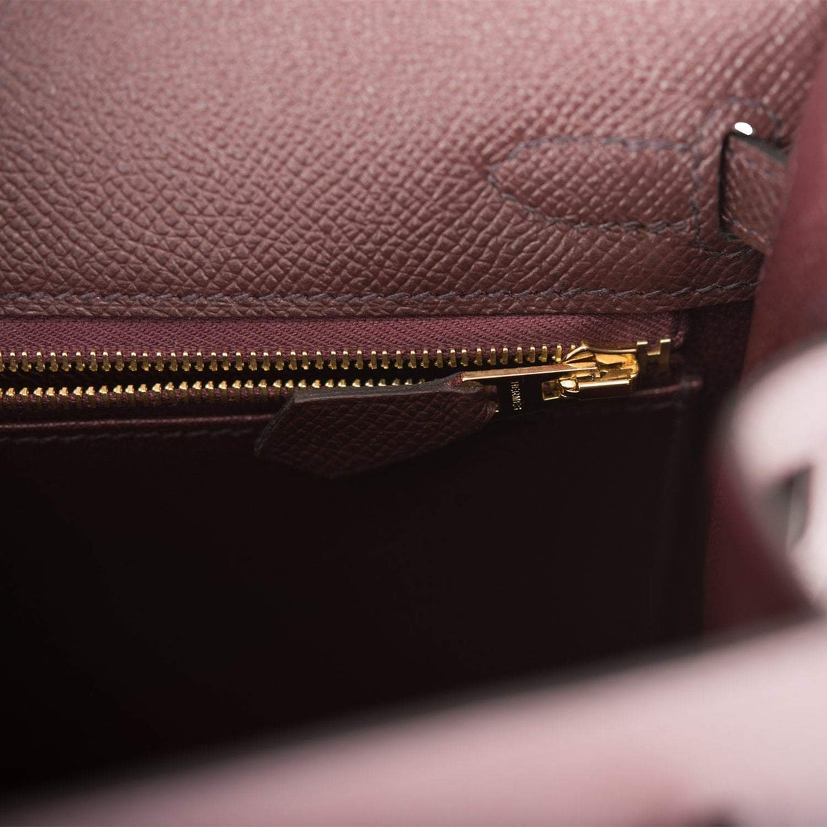 Hermes Kelly Sellier 25 Rouge Sellier Epsom Gold Hardware Hermes