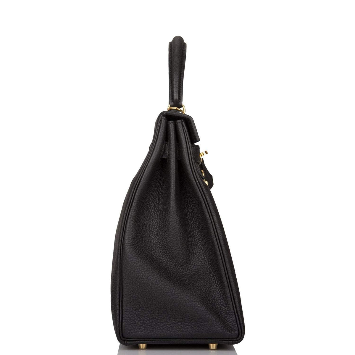 Hermes Black Togo Retourne Kelly 35cm Gold Hardware Hermes