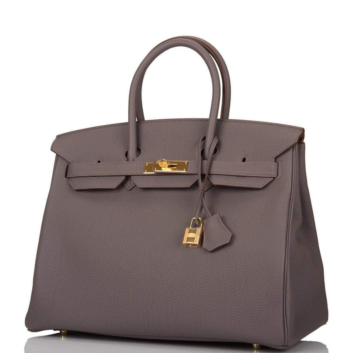Hermes Etain Togo Birkin 35cm Gold Hardware Hermes