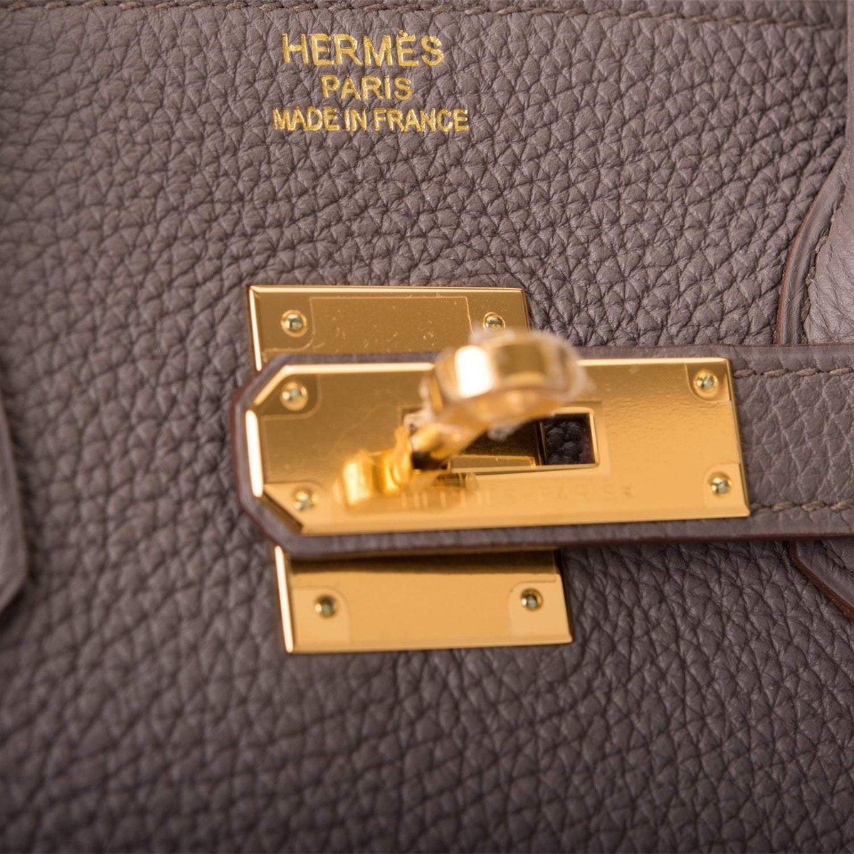 Hermes Etain Togo Birkin 35cm Gold Hardware Hermes