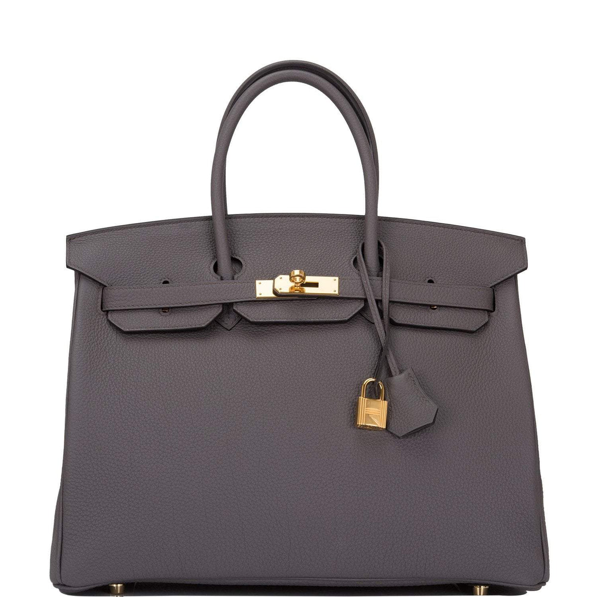 Hermes Etain Togo Birkin 35cm Gold Hardware Hermes