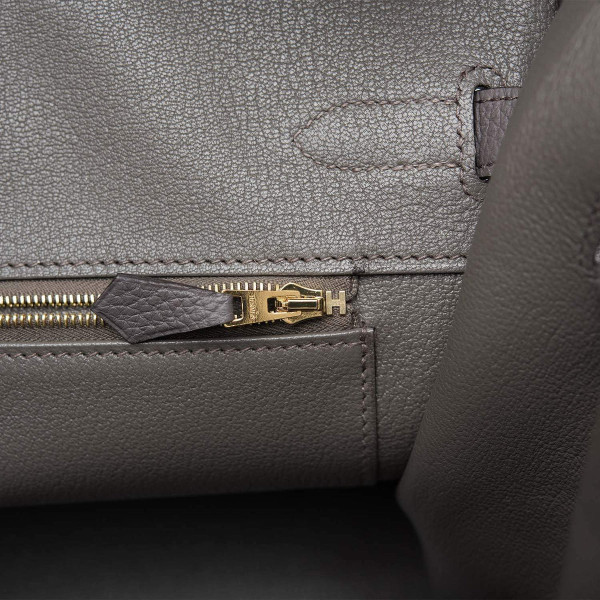 Hermes Etain Togo Birkin 35cm Gold Hardware Hermes