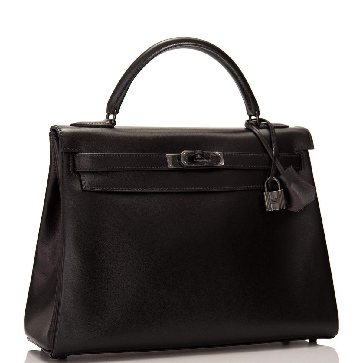 Hermes SO Black Box Retourne Kelly 32cm Black Hardware Hermes