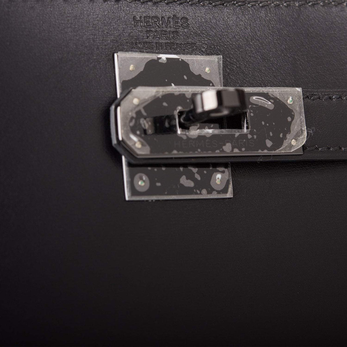 Hermes SO Black Box Retourne Kelly 32cm Black Hardware Hermes
