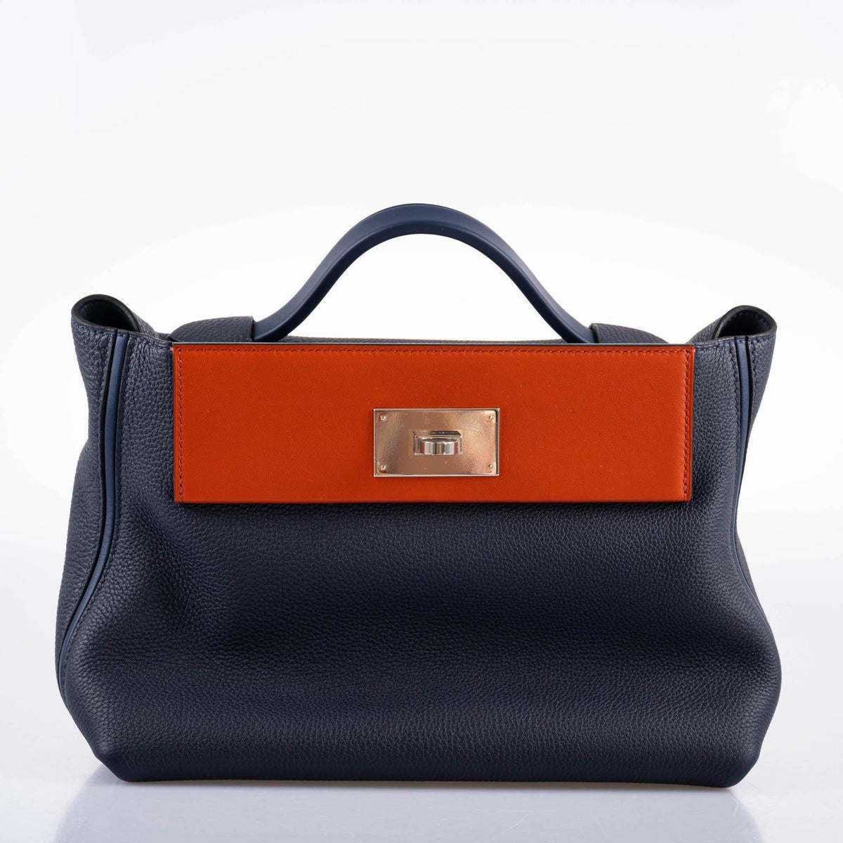 Hermes 24/24 29 Blue Nuit Togo and Matte Alligator Palladium Hardware Hermes