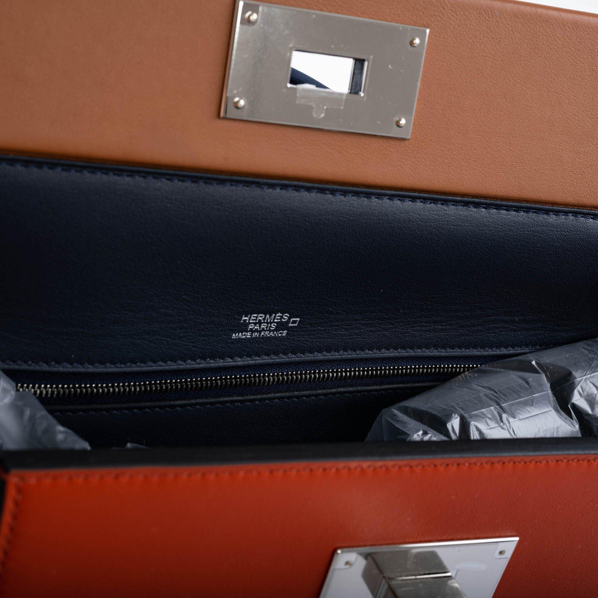 Hermes 24/24 29 Blue Nuit Togo and Matte Alligator Palladium Hardware Hermes