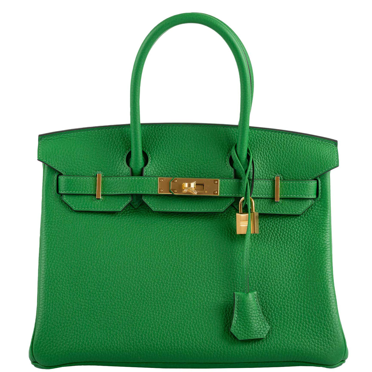 Hermes Birkin 25 Bambou (Bamboo) Green Togo with Gold Hardware Hermes