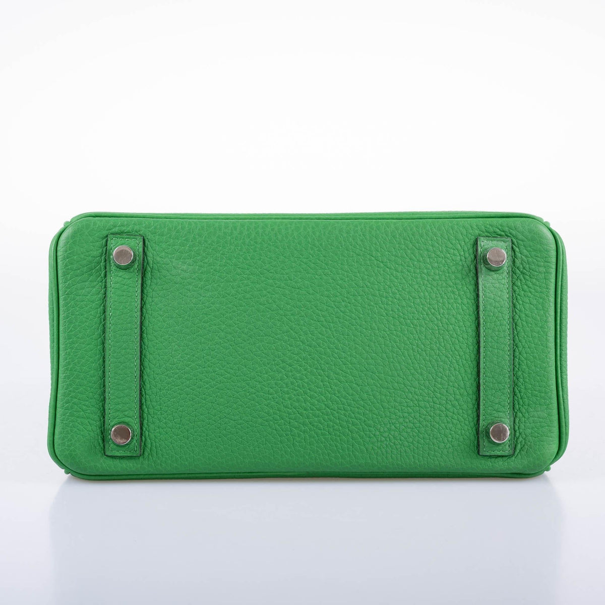 Hermes Birkin 25 Bambou (Bamboo) Green Togo with Palladium Hardware Hermes