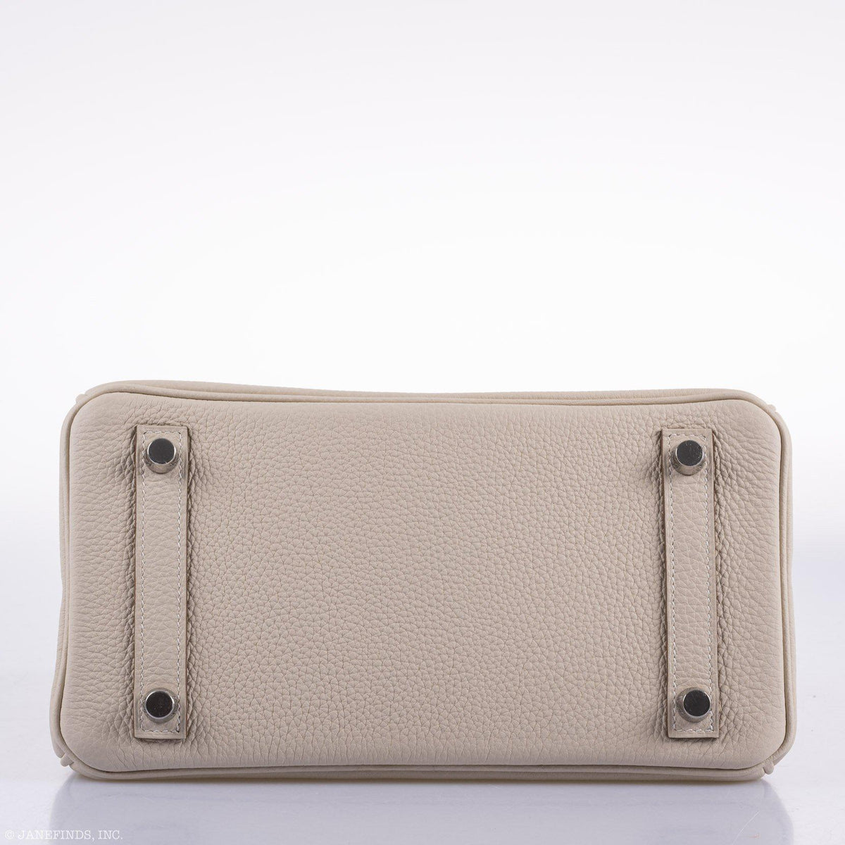 Hermes Birkin 25 Craie Togo Palladium Hardware Hermes