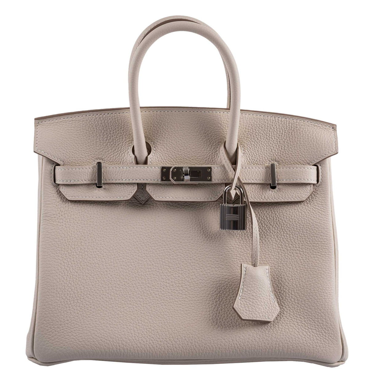 Hermes Birkin 25 Craie Togo Palladium Hardware Hermes
