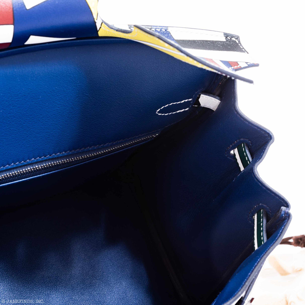 Hermes Birkin 25 "One Two Three And Away We Go!" Limited Edition By Nigel Peak Multicolor Swift Leather Hermes