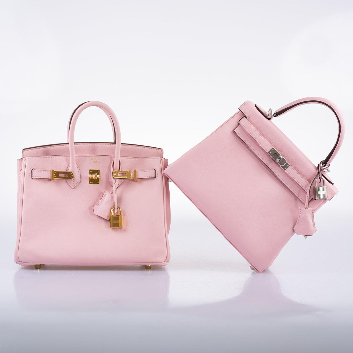 Hermes Birkin 25 Rose Sakura Swift leather Gold Hardware Hermes