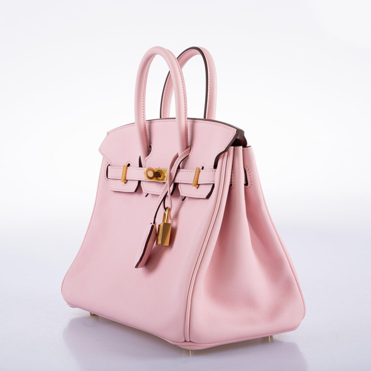 Hermes Birkin 25 Rose Sakura Swift leather Gold Hardware Hermes