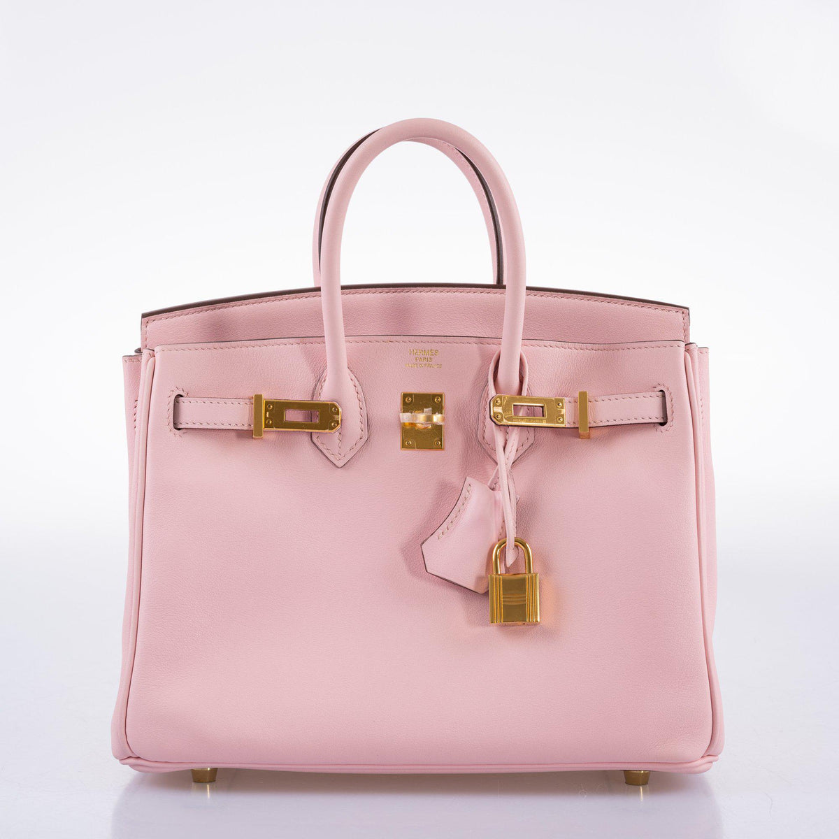 Hermes Birkin 25 Rose Sakura Swift leather Gold Hardware Hermes