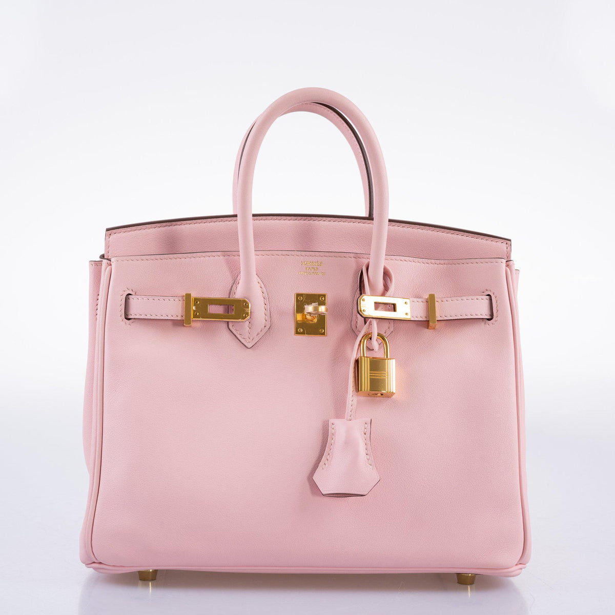 Hermes Birkin 25 Rose Sakura Swift leather Gold Hardware Hermes