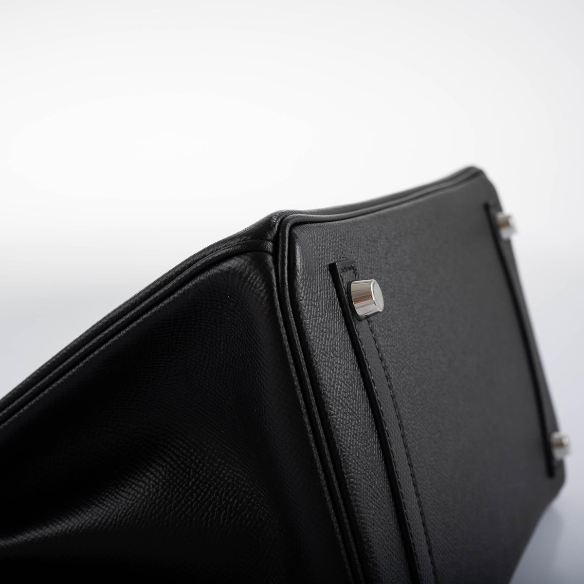 Hermes Birkin 30 Black Epsom with Palladium Hardware Hermes