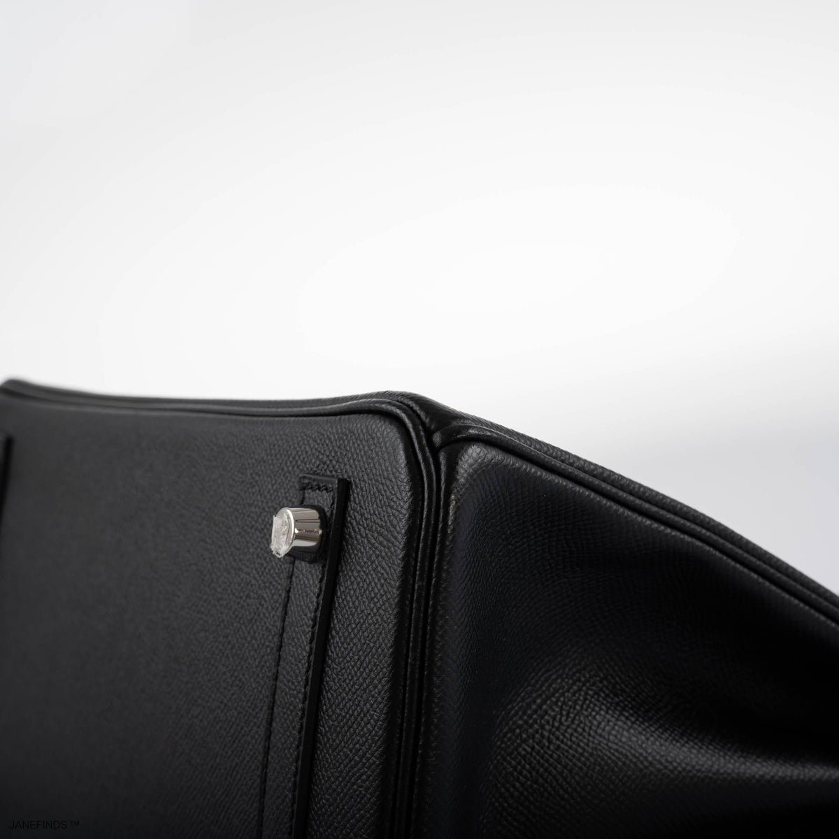 Hermes Birkin 30 Black Epsom with Palladium Hardware Hermes