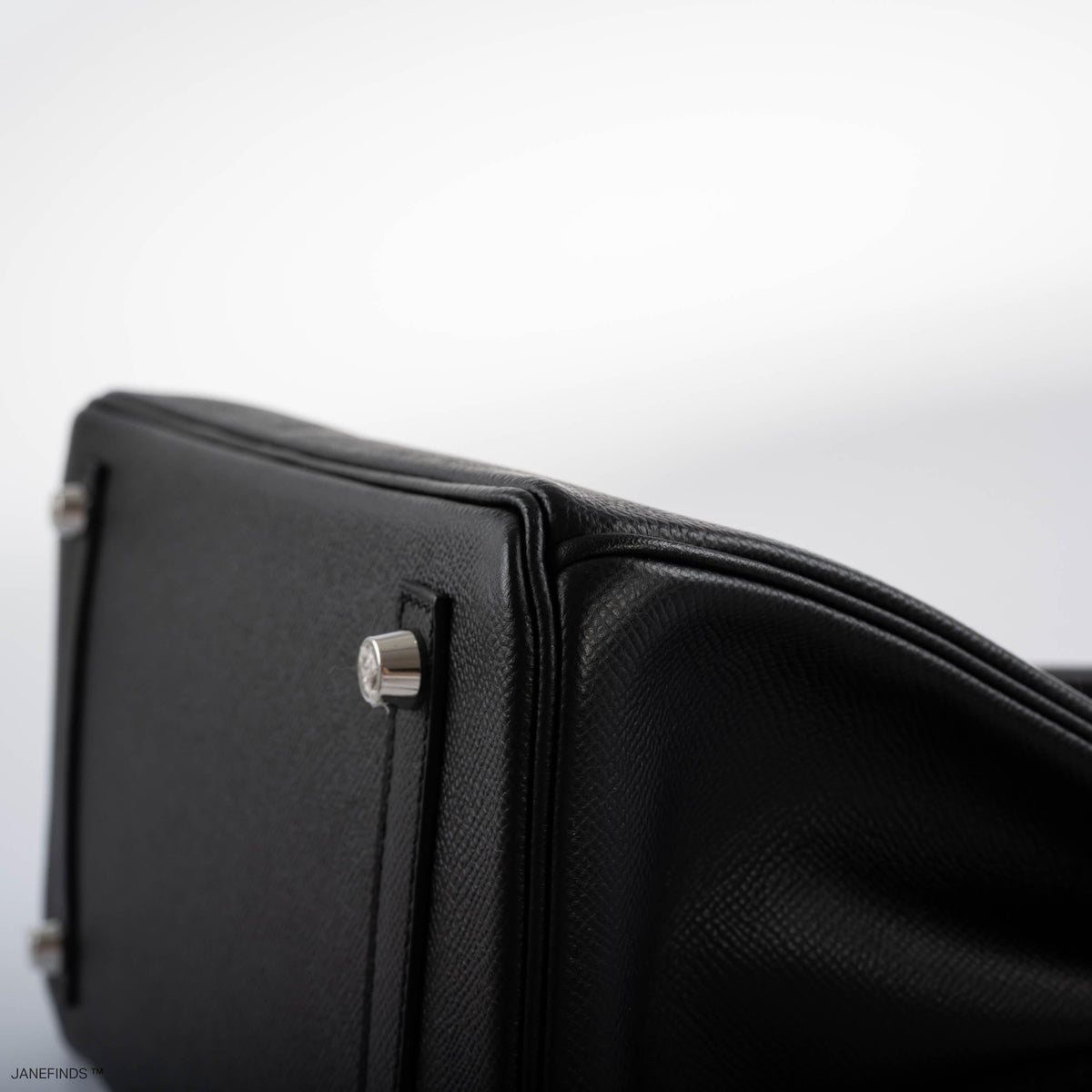 Hermes Birkin 30 Black Epsom with Palladium Hardware Hermes